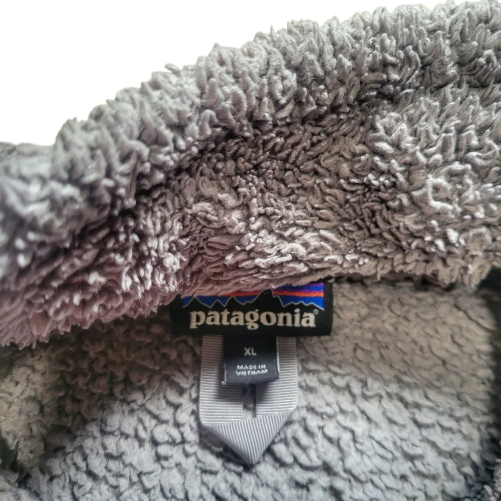 Patagonia // M's Los Gatos High Pile Pullover Fleece // XL // Salt Grey - Picture 5 of 8